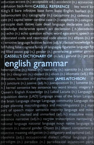 Buy Cassells Dictionary Of English Grammar Used Books Online, Authored by james aitchison from Used Book Store