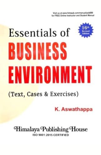 Buy Essentials Of Business Environment (Text, Cases & Exercises) 16th Edition Used Books Online from Used Book Store