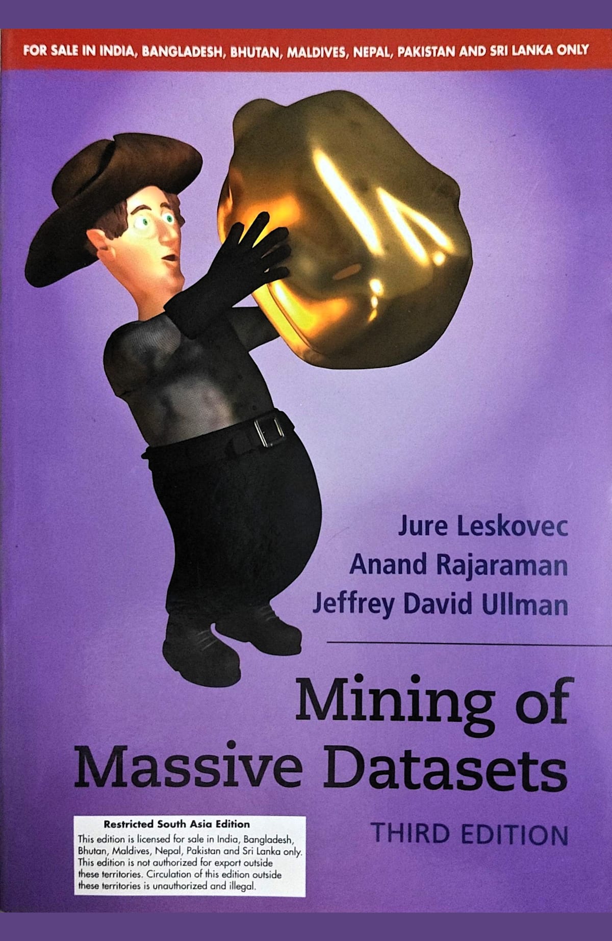 Buy Mining Of Massive Datasets, 3rd Edition (South Asia Edition) Used Books Online from Used Book Store